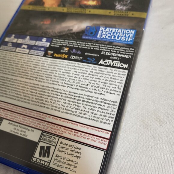 Call of Duty WW2 WWII (Sony Playstation 4,2017) PS4 COD Complete CIB - Picture 6 of 9